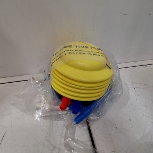 SMALL INFLATABLE POOL RAFT - 2FT X 6FT - BLUE / WHITE image 3