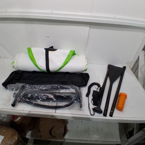 NAIPO INFALTABLE STAND-UP PADDLEBOARD - 10FT - GREEN/WHITE (MODEL: SUP-LJ100GS) image 5
