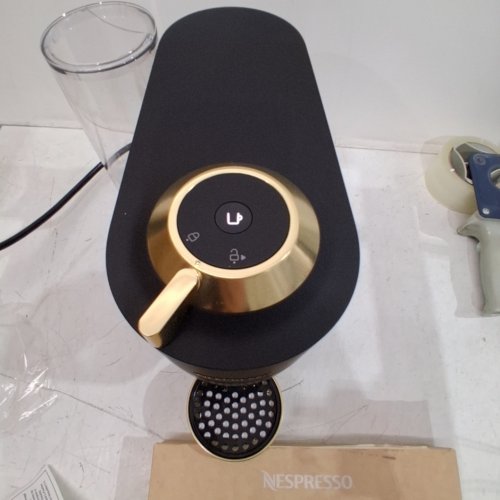 BREVILLE NESPRESSO VERTUO POP+ DELUXE COFFEE & ESPRESSO MACHINE - MATTE BLACK/GOLD (MODEL: BNV125MTB1BUC1) image 2