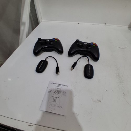 2PK JAMSWALL WIRELESS BLUETOOTH GAMEPAD CONTROLLER FOR XBOX 360 - BLACK (MODEL: 8652) image 3