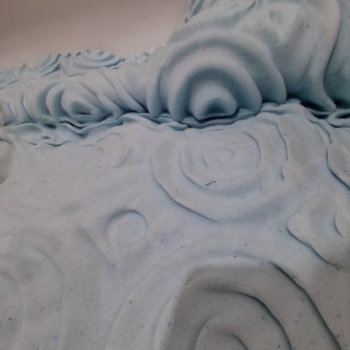 LUCID ULTRA PLUSH VENTILATED GEL MEMORY FOAM MATTRESS TOPPER - TWIN SIZE / 3" THICK - (MODEL: LU30TT30ZNGT) image 4