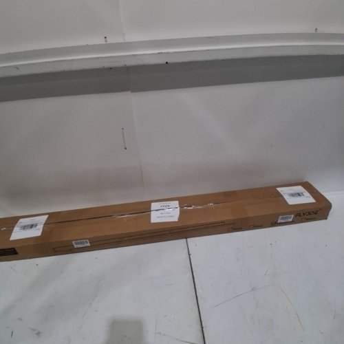 2PK FLYJOE PICTURE LEDGE FLOATING SHELVES - 48" - NATURAL WOOD BROWN (MODEL: FL-MDB06-2P) image 5