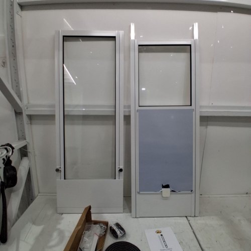 HAKUNA ADJUSTABLE PETS GLASS PATIO PET DOOR FOR SLIDING DOORS - 77.2” – 83.5” - WHITE (MODEL: 5077) image 5