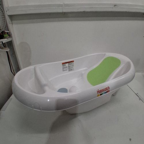 HOPSCOTCH LANE NEWBORN TO TODDLER BATHTUB - WHITE image 2