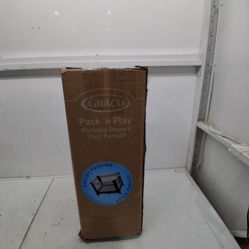 GRACO PACK N' PLAY PORTABLE PLAYARD - 39"X 28"X 29" - BLACK/BEIGE (MODEL: 2084226) image 7