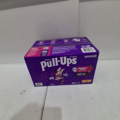 92PK GIRLS HUGGIES PULL-UPS TRAINING PANTS, 3T-4T, MINNIE MOUSE image 2