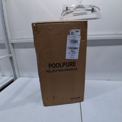 4PK POOLPURE POOL AND SPA REPLACEMENT FILTER - 26" X 7" - WHITE/BLUE (MODEL: PLF105A) image 4