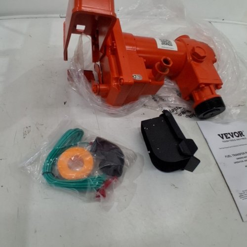 FUEL TRANSFER PUMP - 12V - 20GPM - RED/ORANGE (MODEL: KEX-20) image 3