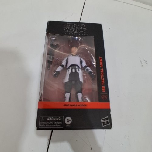 HASBRO STAR WARS BLACK SERIES ACTION FIGURE -ISB TACTICAL AGENT - WHITE / BLACK (ITEM: 087-26-9212) image 2