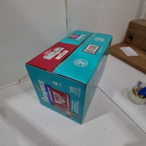 108PK PAMPERS CRUISERS DISPOSABLE BABY DIAPERS - SIZE 4 image 2