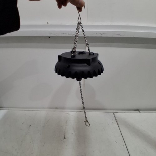 HANGING LED DISCO BALL MOTOR WITH REMOTE - BLACK image 4