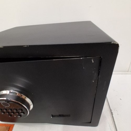 HSGCJS HEAVY DUTY MOUNTABLE SECURITY SAFE WITH 3 WAYS TO OPEN - BIOMETRICS/PASSWORD/KEY - 1.2 CU.FT - BLACK (MODEL: HSGCJS-1-30Z) image 4