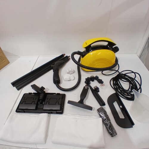 LOVEBEAT MULTI-PURPOSE STEAM CLEANER FOR HOME USE - 110-120V - 1500W - 38OZ TANK - BLACK/YELLOW (MODEL: CB-03A) image 3