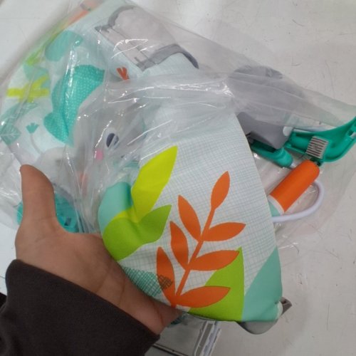 BRIGHT STARTS RAINFOREST VIBES VIBRATING BOUNCER - MULTI-COLOUR image 4