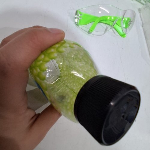 ZURU XSHOT HYPER GEL GLOW NIGHT STRIKE BLASTER - GREEN image 4