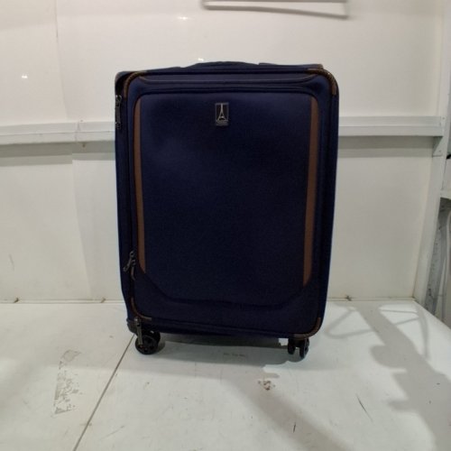 TRAVEL PRO ELITE PLATINUM EXPANDABLE SPINNER LUGGAGE - 29" - BLUE / BROWN image 2