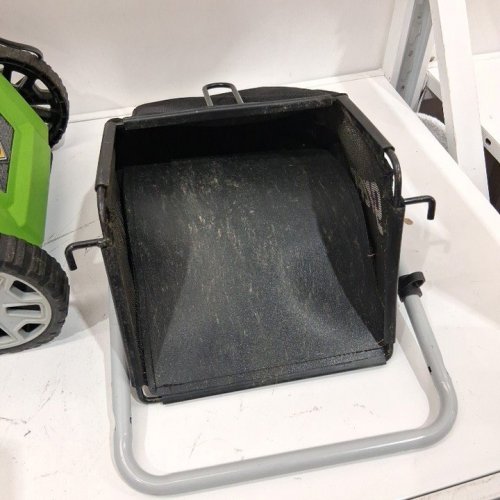 GREENWORKS 2-IN-1 ELECTRIC PUSH MOWER - 14" - 9-AMP - GREEN/BLACK (MODEL: LMA123) image 5
