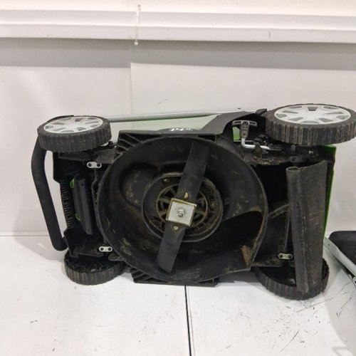 GREENWORKS 2-IN-1 ELECTRIC PUSH MOWER - 14" - 9-AMP - GREEN/BLACK (MODEL: LMA123) image 6