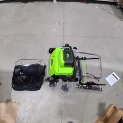 GREENWORKS BRUSHLESS DETHATCHER / SCARIFIER *TOOL ONLY* - 15" - 48V - GREEN/BLACK (MODEL: DHM401) image 2