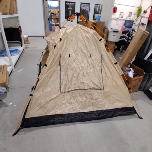 TOYTEXX POP UP TENT - BLACK AND TAN image 2
