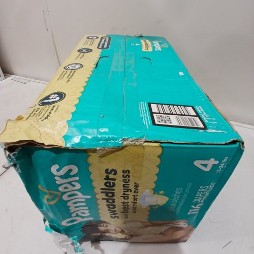 116PK PAMPERS SWADDLERS DIAPERS - SIZE 4 image 3