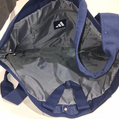 WOMEN’S ADIDAS CANVAS COURT TOTE BAG - 25L - BLUE - (MODEL: JJ7504/1967363) image 3