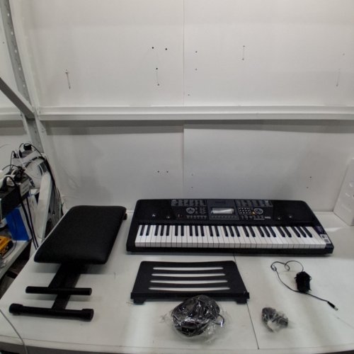 ROCKJAM 61 KEY KEYBOARD PIANO WITH LCD DISPLAY KIT, KEYBOARD STAND, PIANO BENCH (MODEL: RJ-561) image 9