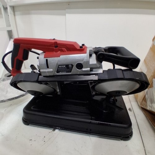 VEVOR PORTABLE STEEL BASE BAND SAW WITH 5" CUTTING CAPACITY FOR METAL/WOOD - VARIABLE SPEED 137.8FPM TO 472.4FPM (MODEL: R2103) image 8