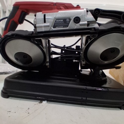 VEVOR PORTABLE STEEL BASE BAND SAW WITH 5" CUTTING CAPACITY FOR METAL/WOOD - VARIABLE SPEED 137.8FPM TO 472.4FPM (MODEL: R2103) image 9