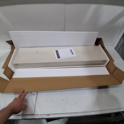 2PK HEIMLOVE FLOATING PICTURE LEDGE SHELVES - 36" - BIRCH (MODEL: B0DD7KW968) image 2