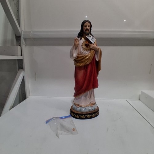HI-LINE SACRED HEART OF JESUS FIGURINE - 24" - MULTICOLOR (ITEM: 81721-24) image 2