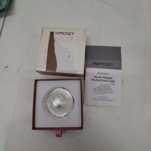 2PP MOMCOZY SILVER NIPPLE PROTECTIVE CUPS - SILVER image 2