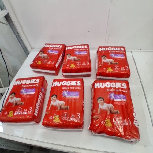 161PK HUGGIES LITTLE MOVERS BABY DIAPERS - SIZE 3 (16-28LBS) - DISNEY THE LION KING (MODEL: 56314) image 2