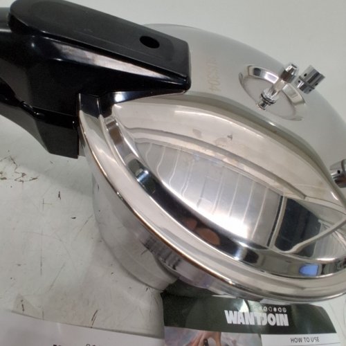 WANTJOIN COMMERCIAL PRESSURE COOKER, COMPATIBLE WITH GAS & INDUCTION COOKER - 6QT - STAINLESS STEEL image 3