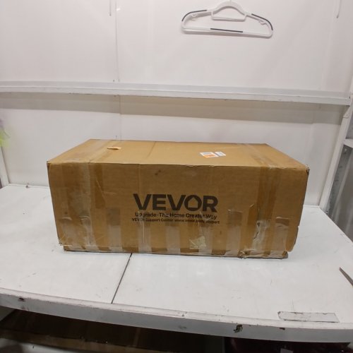 VEVOR STEEL PUSH LAWN LEAF & GRASS SWEEPER AND COLLECTOR WITH 4 SPINNING BRUSHES - 26" - 7 CU. FT. MESH COLLECTION HOPPER BAG - BLACK (MODEL: GT1110) image 6