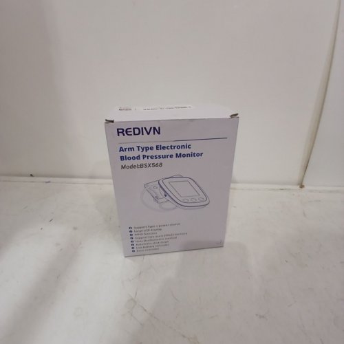 REDIVN ARM TYPE ELECTRONIC BLOOD PRESSURE MONITOR - WHITE/BLACK (MODEL: BSX568) image 3