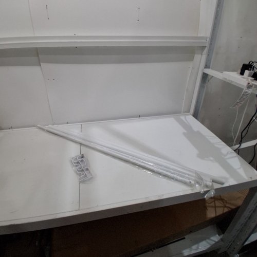 DOUBLE CURTAIN RODS *RODS ONLY* - 66" TO 120" - WHITE (STYLE: ROC 25DSK020-W66) image 3