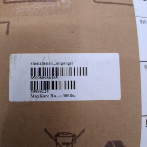 MAXKARE RAISED TOILET SEAT WITH HANDLES - UP TO 300LBS - WHITE (MODEL:DR3300014) image 2