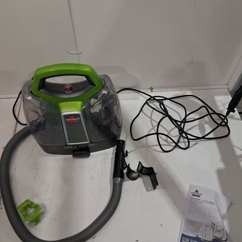 BISSELL LITTLE GREEN PORTABLE DEEP CLEANING VACUUM - 37OZ TANK MAX - GREEN/GREY (MODEL : 2513B) image 2