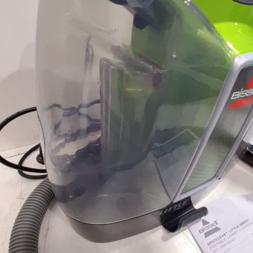 BISSELL LITTLE GREEN PORTABLE DEEP CLEANING VACUUM - 37OZ TANK MAX - GREEN/GREY (MODEL : 2513B) image 4