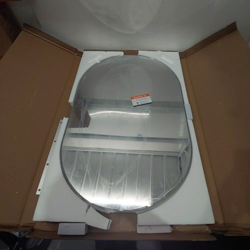 KEONJINN LED BACKLLIT HD TEMPERED GLASS OVAL BATHROOM MIRROR - 30" X 20" (MODEL: LSM-20030012) image 3