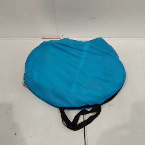 FOLDABLE PORTABLE BABY BEACH TENT POOL WITH CANOPY - 35" X 9" - OCEAN BLUE image 2