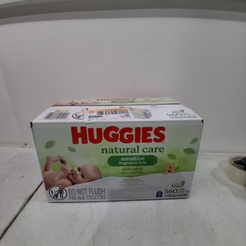 10PK HUGGIES NATURAL CARE MOIST BABY WIPES FOR SENSITIVE SKIN (560 WIPES TOTAL) image 4