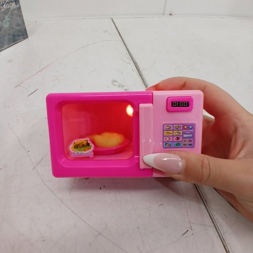 MINI HOUSE MICROWAVE MODEL TOY - PINK image 2