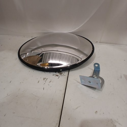 VISION OUTDOOR ACRYLIC CONVEX MIRROR - 18" - BLACK (MODEL: OC1800) image 3