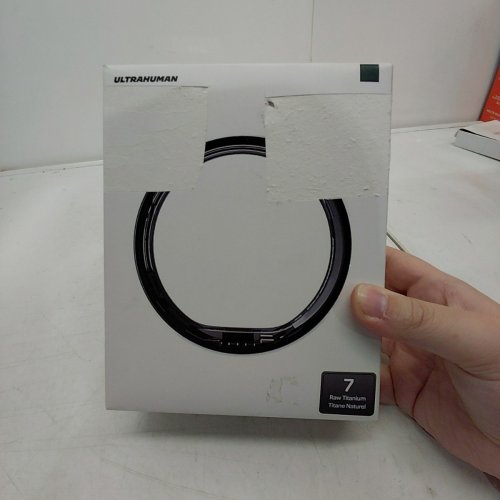 ULTRAHUMAN AIR SMART RING - SIZE 7 - RAW TITANIUM (MODEL: AIR) image 6