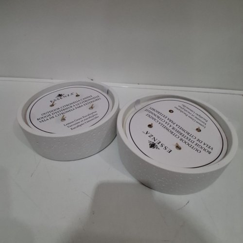 2PC ESSENZA OUTDOOR CITRONELLA CANDLES- 2 X 25 OZ (ITEM: 1934064) image 2
