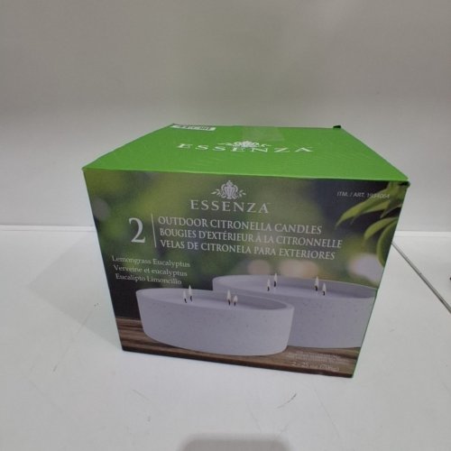 2PC ESSENZA OUTDOOR CITRONELLA CANDLES- 2 X 25 OZ (ITEM: 1934064) image 3