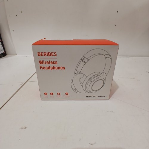 BERIBES WIRELESS BLUETOOTH OVER EAR HEADPHONES WITH BUILT IN MIC - 65H PLAYTIME AND 3 EQ MODES, IMMERSIVE BASS, HIFI STEREO, FOLDABLE, LIGHTWEIGHT - PURPLE (MODEL: WH202A) image 4