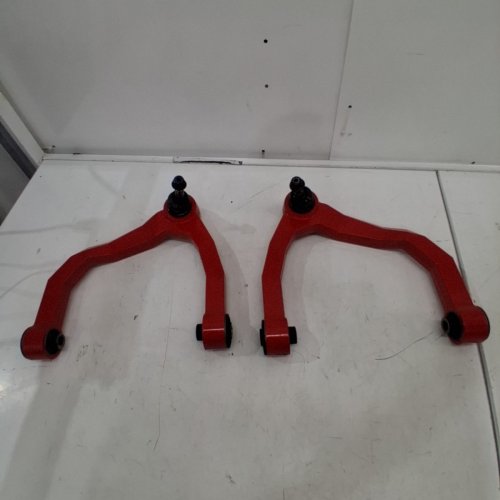 2PC ROUGH COUNTRY FORGED UPPER CONTROL ARMS FOR GMC SIERRA 1500 (2019-2024) - RED (MODEL: 10018RED) image 3
